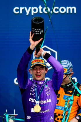 May 3, 2026, Miami, Florida, United States: Mercedes-AMG PETRONAS F1 Team s Italian driver Andrea Kimi Antonelli seen after the race of the Formula 1 Miami Grand Prix 2026. Formula 1 Miami Grand Prix 2026 In Miami - 03 May 2026  - ZUMAs197 20260503_aaa_s197_496 Copyright: xLucaxMartinix