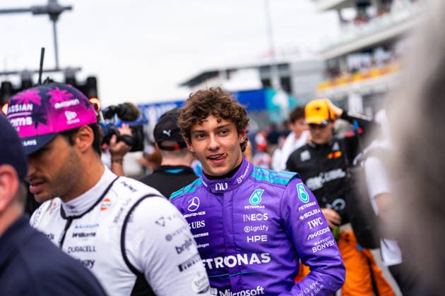 May 3, 2026, Miami, Florida, United States: Mercedes-AMG PETRONAS F1 Team s Italian driver Andrea Kimi Antonelli seen before the race of the Formula 1 Miami Grand Prix 2026. Formula 1 Miami Grand Prix 2026 In Miami - 03 May 2026  - ZUMAs197 20260503_aaa_s197_501 Copyright: xLucaxMartinix