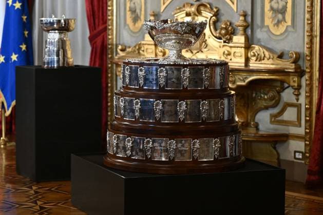 Foto IPP - Domenico Cippitelli Gruppo Editoriale LiveMedia Rome 04 05 2026 Nella foto: during the meeting with the President of the Italian Republic Sergio Mattarella who met the Italian national women s and men s tennis teams, winners of the BJK Cup and Davis Cup at the Quirinale on May 4, 2026 in Rome, Italy. Italy Photo Press - World Copyright Rome italy Italy ITALY  Copyright: xR4924_italyphotopressx