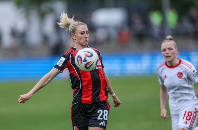 GER, Frankfurt, Eintracht Frankfurt vs FC Nürnberg, Google Pixel Bundesliga, Football, DFB, Season 2025 2026, Stadion am Brentanobad, 24 Matchday in picture Rebecka Blomqvist Eintracht Frankfurt Women 28 DFB DFL REGULATIONS PROHIBIT ANY USE OF PHOTOGRAPHS AS IMAGE SEQUENCES AND OR QUASI VIDEO, 04 05 2026 Copyright: HMBxMedia HendrikxHamelau