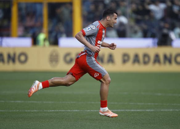 Cremonese Federico Bonazzoli esultanza goal 1-0 during the Serie A soccer match between Cremonese and Lazio at the Giovanni Zini in Cremona, north west Italy - LunedÃ¬ , 4 Maggio 2026. - Soccer .  Copyright: xAlbertoxMariani LaPressex
