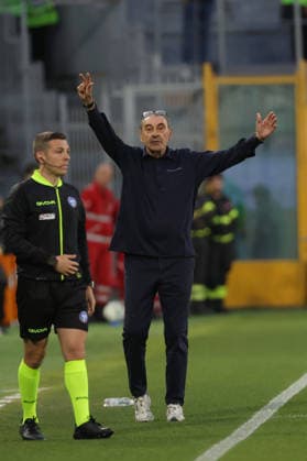Lazio™s head coach Maurizio Sarri during the Serie A soccer match between Cremonese and Lazio at the Giovanni Zini Stadium in Cremona Italy - Sunday, 4 may 2026. - Soccer .  Copyright: xAlbertoxMariani LaPressex