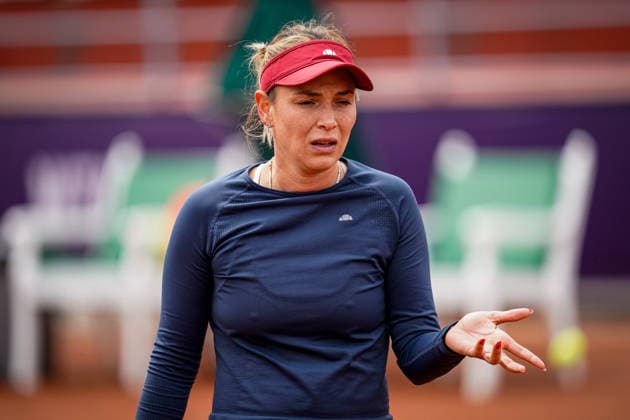 WTA125 Istanbul Open - Day Three Donna Vekic of Croatia competes against Aliona Falei of Belarus during the round of 32 match at the Istanbul Open at the Turkish Tennis Federation Training Center in Istanbul, Turkey, on May 4, 2026. Istanbul Istanbul Turkey  Copyright: xYagizxGurtugx originalFilename:gurtug-wta125is260504_npd6K.jpg