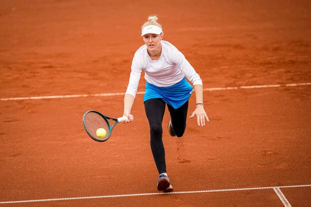 WTA125 Istanbul Open - Day Three Aliona Falei of Belarus competes in the round of 32 match against Donna Vekic of Croatia during the Istanbul Open at the Turkish Tennis Federation Training Center in Istanbul, Turkey, on May 4, 2026. Istanbul Istanbul Turkey  Copyright: xYagizxGurtugx originalFilename:gurtug-wta125is260504_npLKF.jpg