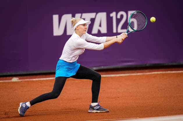 WTA125 Istanbul Open - Day Three Aliona Falei of Belarus competes in the round of 32 match against Donna Vekic of Croatia during the Istanbul Open at the Turkish Tennis Federation Training Center in Istanbul, Turkey, on May 4, 2026. Istanbul Istanbul Turkey  Copyright: xYagizxGurtugx originalFilename:gurtug-wta125is260504_npJEy.jpg