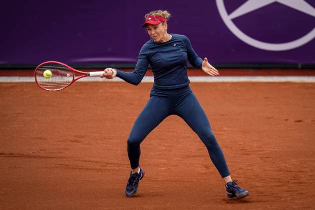 WTA125 Istanbul Open - Day Three Donna Vekic of Croatia competes against Aliona Falei of Belarus during the round of 32 match at the Istanbul Open at the Turkish Tennis Federation Training Center in Istanbul, Turkey, on May 4, 2026. Istanbul Istanbul Turkey  Copyright: xYagizxGurtugx originalFilename:gurtug-wta125is260504_np5Cs.jpg