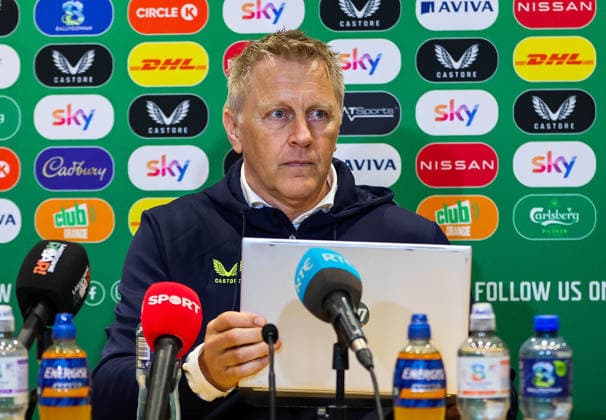 Republic of Ireland Squad Announcement, FAI HQ, Abbotstown, Dublin 5 5 2026 Head Coach Heimir Hallgrimsson Heimir Hallgrimsson 5 5 2026  Copyright: x INPHO RyanxByrnex RB2_8345