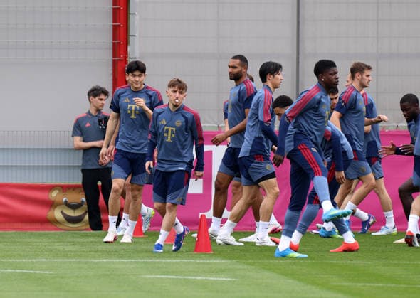 Football, CL, FC Bayern Munich, Training