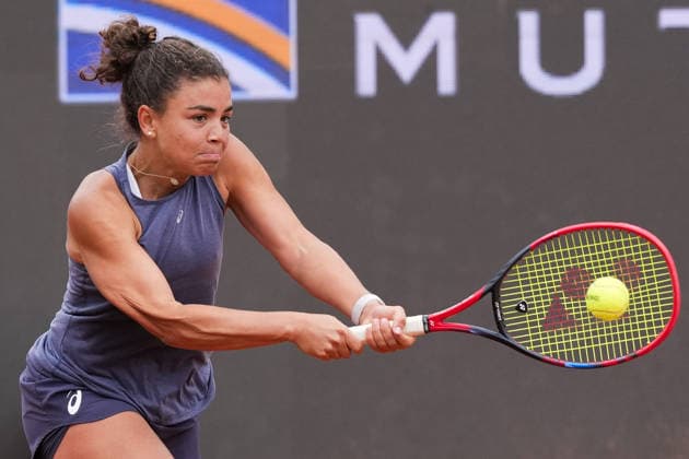 Jasmine Paolini of Italy during a training session at the Internazionali BNL d Italia 2026 tennis tournament at Foro Italico in Rome, Italy on May, 5, 2026. AntoniettaxBaldassarre