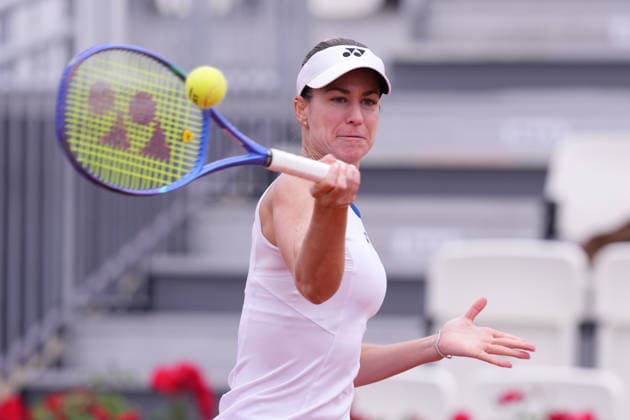 Anna Bondar (HUN) during the match between Anna Bondar (HUN) and Qinwen Zheng (CHN) at the Italian Open in Rome, Tuesday, May 5, 2026. (Alfredo Falcone LaPresse)  Copyright: xAlfredoxFalcone LaPressex