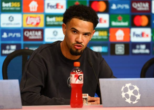 May 5, 2026, Munich, Bavaria, Germany: WARREN ZAIRE-EMERY of Paris Saint-Germain during the press conference, PK, Pressekonferenz a day ahead of the UEFA Champions League 2025 26 Semi-final Leg 2 game against Bayern Munich at the Allianz Arena in Munich, Germany. Munich Germany - ZUMAc179 20260505_zep_c179_054 Copyright: xMickaelxChavetx