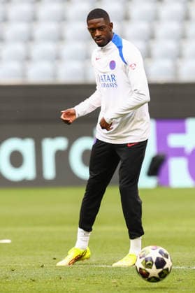 May 5, 2026, Munich, Bavaria, Germany: OUSMANE DEMBELE of Paris Saint-Germain during the last training session ahead of the UEFA Champions League 2025 26 Semi-final Leg 2 game against Bayern Munich at the Allianz Arena in Munich, Germany. Munich Germany - ZUMAc179 20260505_zep_c179_058 Copyright: xMickaelxChavetx