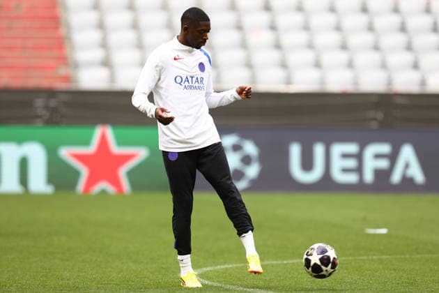 May 5, 2026, Munich, Bavaria, Germany: OUSMANE DEMBELE of Paris Saint-Germain during the last training session ahead of the UEFA Champions League 2025 26 Semi-final Leg 2 game against Bayern Munich at the Allianz Arena in Munich, Germany. Munich Germany - ZUMAc179 20260505_zep_c179_077 Copyright: xMickaelxChavetx