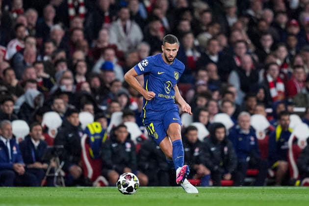 May 5, 2026, London, London, England: David Hancko of Atletico de Madrid in action during the UEFA Champions League 2025 26 Semi Final Second Leg match between Arsenal FC and Atletico de Madrid at Emirates Stadium on May 05, 2026, in London, England. Arsenal FC V Atletico De Madrid - UEFA Champions League 2025 26 Semi Final Second Leg  - ZUMAa181 20260505_zaa_a181_082 Copyright: xDennisxAgyemanx