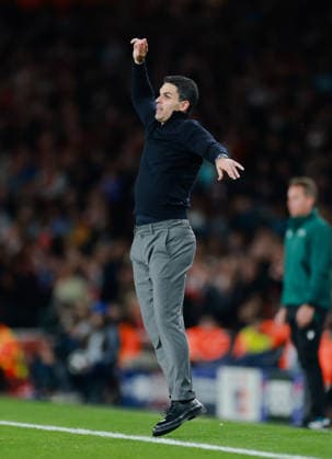 Champions League 2025 26 Semi Final 2nd Leg Arsenal v Atletico Madrid Emirates Stadium 05.05.2026 Arsenal manager Mikel Arteta Champions League 2025 26 Semi Final 2nd Leg Arsenal v Atletico Madrid Emirates Stadium 05.05.2026 Photograph By Marc Aspland The Times  Copyright: xMarcxAsplandx NINTCHDBPICT001078554997