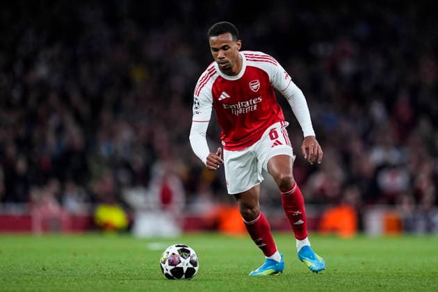 May 5, 2026, London, London, England: Gabriel of Arsenal FC in action during the UEFA Champions League 2025 26 Semi Final Second Leg match between Arsenal FC and Atletico de Madrid at Emirates Stadium on May 05, 2026, in London, England. London England - ZUMAa181 20260505_zaa_a181_087 Copyright: xDennisxAgyemanx