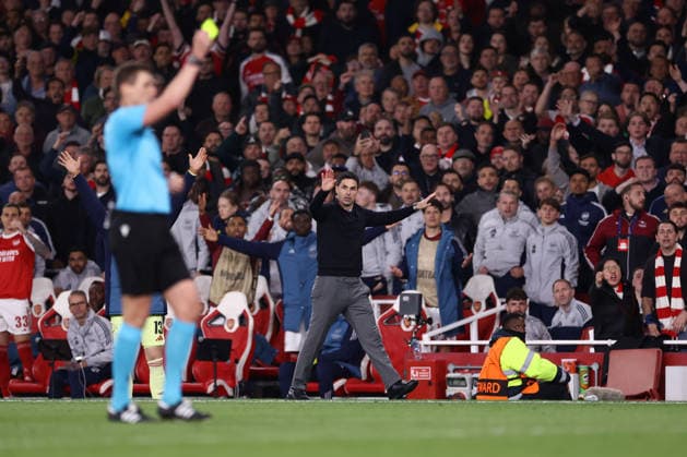Arsenal gegen Atletico Madrid 05. Mai 2026, London UEFA Champions League Halbfinale Rückspiel Arsenal gegen Atletico Madrid Arsenal-Trainer Mikel Arteta Foto Jacques Feeney Abseits London UK  Copyright: xJacquesxFeeneyx xOffsidexOffside