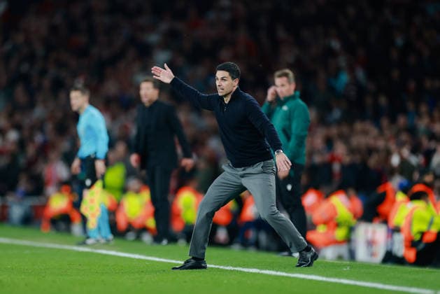 Champions League 2025 26 Semi Final 2nd Leg Arsenal v Atletico Madrid Emirates Stadium 05.05.2026 Arsenal manager Mikel Arteta Champions League 2025 26 Semi Final 2nd Leg Arsenal v Atletico Madrid Emirates Stadium 05.05.2026 Photograph By Marc Aspland The Times  Copyright: xMarcxAsplandx NINTCHDBPICT001078556129