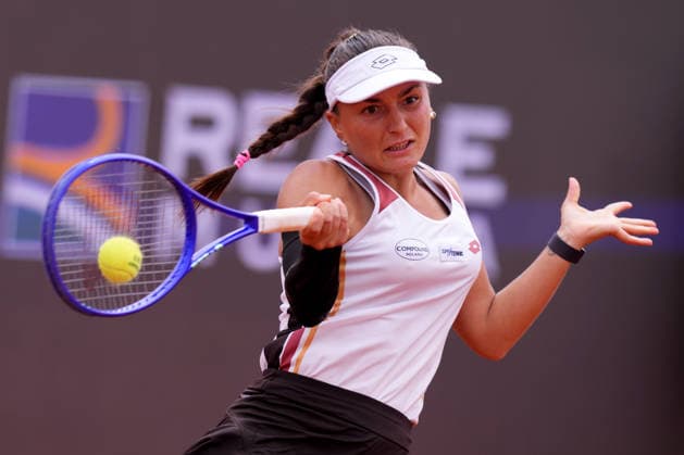 Lisa Pigato (ITA) during the match between Lisa Pigato (ITA) vs Tyra Caterina Grant (ITA) at the Italian Open in Rome, Wednesday, May 6, 2026. (Alfredo Falcone LaPresse)  Copyright: xAlfredoxFalcone LaPressex