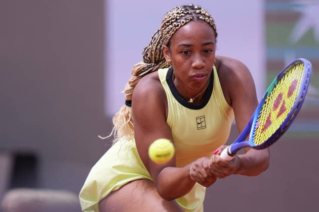 Tyra Caterina Grant (ITA) during the match between Lisa Pigato (ITA) vs Tyra Caterina Grant (ITA) at the Italian Open in Rome, Wednesday, May 6, 2026. (Alfredo Falcone LaPresse)  Copyright: xAlfredoxFalcone LaPressex