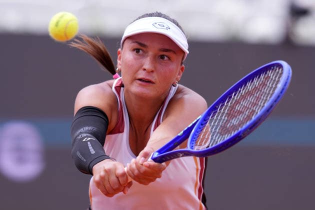 Lisa Pigato (ITA) during the match between Lisa Pigato (ITA) vs Tyra Caterina Grant (ITA) at the Italian Open in Rome, Wednesday, May 6, 2026. (Alfredo Falcone LaPresse)  Copyright: xAlfredoxFalcone LaPressex