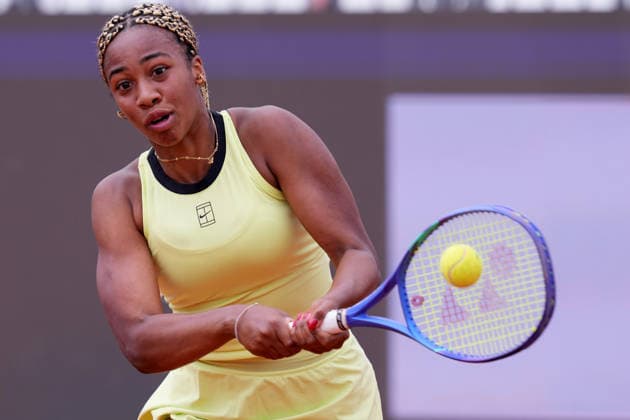 Tyra Caterina Grant (ITA) during the match between Lisa Pigato (ITA) vs Tyra Caterina Grant (ITA) at the Italian Open in Rome, Wednesday, May 6, 2026. (Alfredo Falcone LaPresse)  Copyright: xAlfredoxFalcone LaPressex