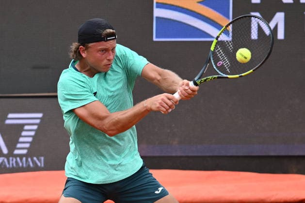 during the Internazionali BNL d Italia Day Two at Foro Italico on May 6, 2026 in Rome, Italy.  Copyright: xDomenicoxCippitelli IPAxSportx xipa-agency.netx xx IPA_74471339 IPA_Agency_IPA74471339
