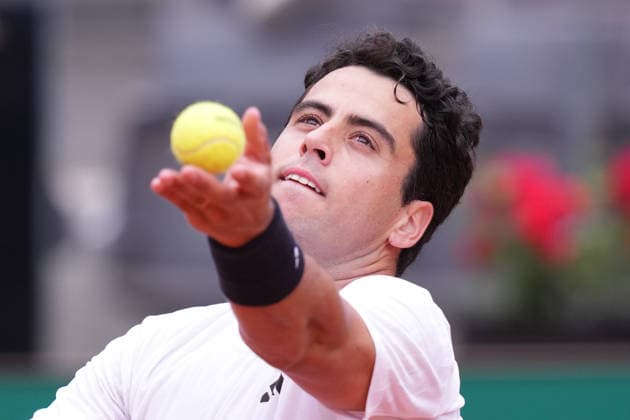 Jaume Munar (ESP) during the match between Matteo Arnaldi (ITA) vs Jaume Munar (ESP) at the Italian Open in Rome, Wednesday, May 6, 2026. (Alfredo Falcone LaPresse)  Copyright: xAlfredoxFalcone LaPressex