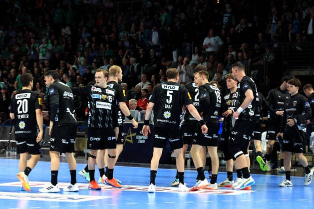 DEU, Machineseeker EHF Champions League, Fuechse Berlin vs One VeszprŽm HC, 06 05 2026, Max Schmeling Halle, Berlin, DEU, Machineseeker EHF Champions League, Fuechse Berlin vs One VeszprŽm HC, in the picture Fuechse player circle nordphotoxGmbHx xEngler nph00076