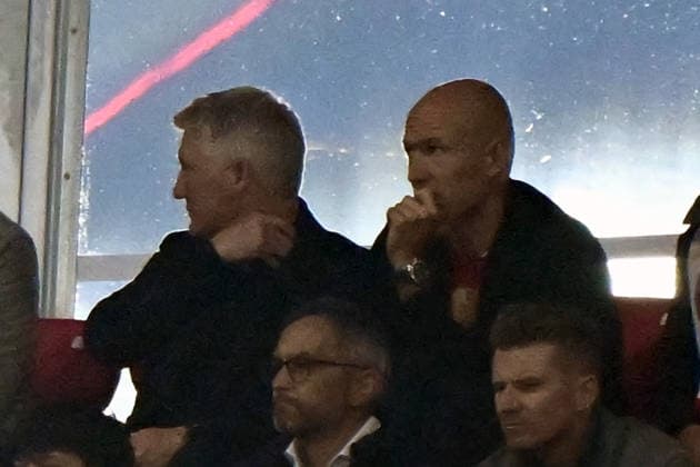 06 05 2026, xemx, Football UEFA Champions League 1 2 Final, FC Bayern Muenchen Paris St Germain v l Bastian Schweinsteiger Arjen Robben DFL DFB REGULATIONS PROHIBIT ANY USE OF PHOTOGRAPHS as IMAGE SEQUENCES and or QUASI VIDEO Muenchen