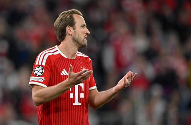 Harry Kane FC Bayern Muenchen FCB 09 disappointment disappointed after missed goal chance gesture gesture FC Bayern Muenchen FCB vs Paris Saint Germain PSG CL Champions League semi-final second leg 06 05 2026 DFL REGULATIONS PROHIBIT ANY USE OF PHOTOGRAPHS AS IMAGE SEQUENCES AND OR QUASI VIDEO FC Bayern Muenchen FCB vs Paris Saint Germain PSG CL Champions League