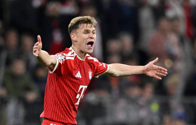 Joshua Kimmich FC Bayern Muenchen FCB 06 Gesture Gesture FC Bayern Muenchen FCB vs Paris Saint Germain PSG CL Champions League Semifinal Return Match 06 05 2026 DFL REGULATIONS PROHIBIT ANY USE OF PHOTOGRAPHS AS IMAGE SEQUENCES AND OR QUASI VIDEO FC Bayern Muenchen FCB vs Paris Saint Germain PSG CL Champions League