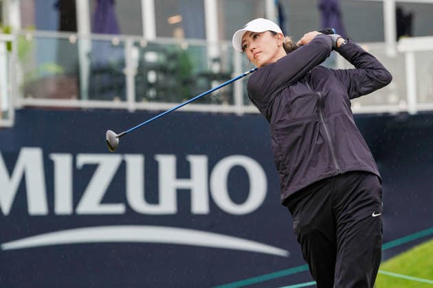 May 6, 2026, West Caldwell, New Jersey, USA: Michelle Wie West (USA) tees off the 10th hole during the Pro-Am prior to the 2026 Mizuho Americas Open at Mountain Ridge Country Club. West Caldwell USA - ZUMAw109 20260506_fap_w109_015 Copyright: xDebbyxWongx