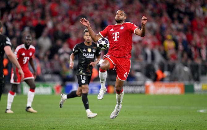 FOOTBALL CHAMPIONS LEAGUE SEASON 2025 2026 semi-final second leg 06 05 2026 FC Bayern Muenchen Paris Saint Germain Jonathan Tah FC Bayern Muenchen