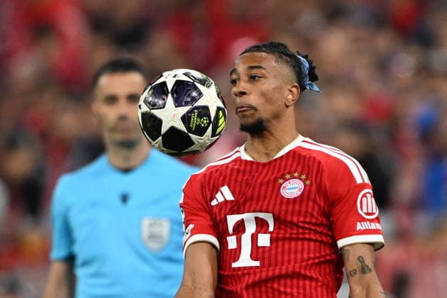 FC Bayern Munich v PSG - UEFA Champions League MUNICH, GERMANY - MAY 6: Michael Olise of Bayern Munich in action during the UEFA Champions League Semi-Final Second Leg match between FC Bayern Munich and Paris Saint-Germain at Football Arena Munich in Munich, Germany, on May 6, 2026. Halil Sagirkaya Anadolu Munich Germany. Editorial use only. Please get in touch for any other usage.  Copyright: x2026xAnadoluxHalilxSagirkayax