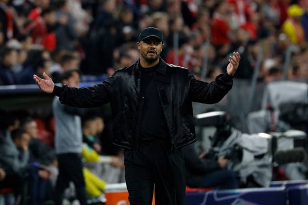 06 05 2026, xjrdrx, Football UEFA Champions League 1 2 Final, FC Bayern Muenchen Paris St Germain v l Trainer head coach Vincent Kompany FC Bayern Muenchen DFL DFB REGULATIONS PROHIBIT ANY USE OF PHOTOGRAPHS as IMAGE SEQUENCES and or QUASI VIDEO Muenchen