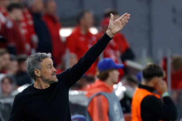 06 05 2026, xjrdrx, Football UEFA Champions League 1 2 Final, FC Bayern Muenchen Paris St Germain v l Coach Coach Luis Enrique Paris St Germain DFL DFB REGULATIONS PROHIBIT ANY USE OF PHOTOGRAPHS as IMAGE SEQUENCES and or QUASI VIDEO Muenchen