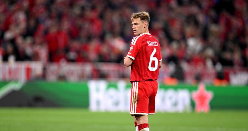 FOOTBALL CHAMPIONS LEAGUE SEASON 2025 2026 semi-final second leg 06 05 2026 FC Bayern Muenchen Paris Saint Germain Joshua Kimmich FC Bayern Muenchen