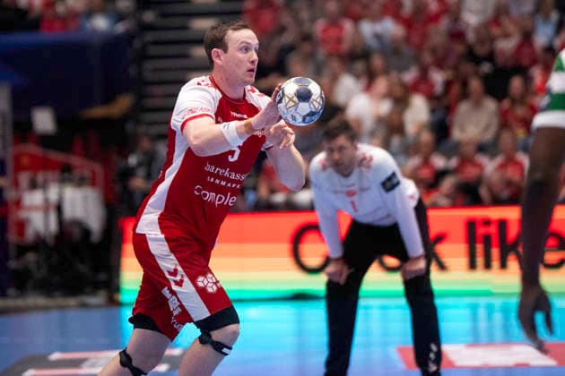 CL Men s Handball Aalborg Handball Sporting Clube de Portugal Aalborg s Sander Sagosen in action during the EHF Champions League quarter final return match between Aalborg Handball and Sporting Clube de Portugal at Sparekassen Danmark Arena Photo Bo Amstrup Ritzau Scanpix , Aalborg Denmark Mors  Copyright: BoxAmrstrupx xRitzauxScanpix BoxAmstrupx spdk20260506-233333-L