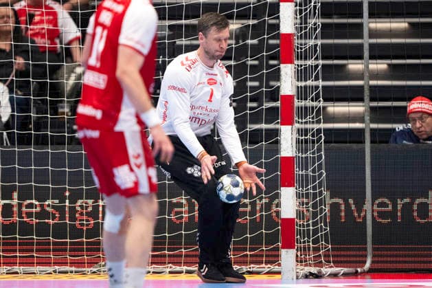 CL men s handball Aalborg Handball Sporting Clube de Portugal Aalborg s goalkeeper Niklas Landin in action during the EHF Champions League quarter final return match between Aalborg Handball and Sporting Clube de Portugal at Sparekassen Danmark Arena Photo Bo Amstrup Ritzau Scanpix , Aalborg Denmark Mors  Copyright: BoxAmrstrupx xRitzauxScanpix BoxAmstrupx spdk20260506-233403-L
