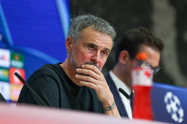 Luis Enrique Paris St Germain, Head Coach at the post-match press conference, GER, FC Bayern Muenchen vs Paris St Germain, Football, UEFA Champions League, Semi-final, Second leg, 2025 2026 season, 06 05 2026, GER, FC Bayern Muenchen vs Paris St Germain, Football, UEFA Champions League, Semi-final, Second leg, 2025 2026 season, 06 05 2026 Muenchen Copyright: xEibner-Pressefoto JennixMaulx EP_JML