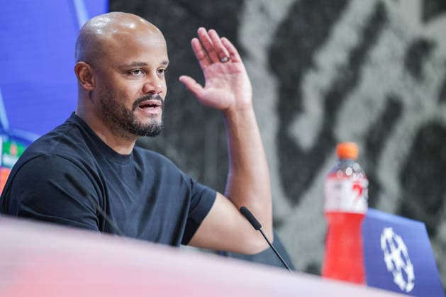 Soccer UEFA Champions League semi-final second leg FC Bayern Munich Paris Saint Germain on 06 05 2026 at the Allianz Arena in Munich Vincent Kompany Coach Head Coach Munich xJRx