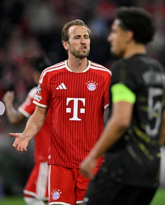Harry Kane FC Bayern Muenchen FCB 09 Disappointment disappointed after missed goal chance Gesture Gesture Marquinhos FC Paris Saint Germain PSG 05 FC Bayern Muenchen FCB vs Paris Saint Germain PSG CL Champions League Semi-Final Second Leg 06 05 2026 DFL REGULATIONS PROHIBIT ANY USE OF PHOTOGRAPHS AS IMAGE SEQUENCES AND OR QUASI VIDEO FC Bayern Muenchen FCB vs Paris Saint Germain PSG CL Champions League