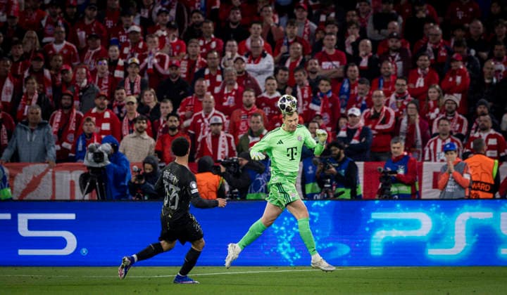Munich, Germany 06th May 2026 Manuel Neuer FCB Warren Zaire Emery Paris FC Bayern Munich Paris Saint Germain 06 05 2026