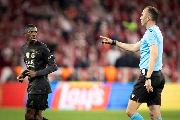 FOOTBALL : FC Bayern Munich vs Paris Saint Germain - 1 2 finale Retour - Ligue des Champions 2026 - 06 05 2026 Ousmane DembÃ lÃ  Copyright: xelyxandroxcegarrax