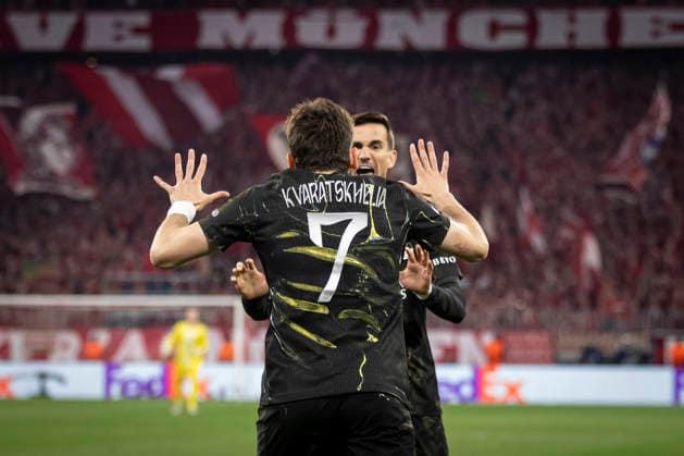 FOOTBALL : FC Bayern Munich vs Paris Saint Germain - 1 2 finale Retour - Ligue des Champions 2026 - 06 05 2026 Fabian Ruiz 8 (Paris Saint-Germain)  Copyright: xElyxandroxCEGARRAx