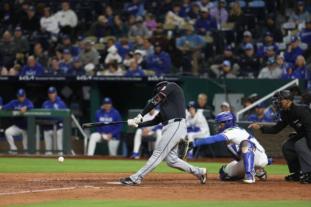 Baseball, MLB, Kansas City Royals - Cleveland Guardians