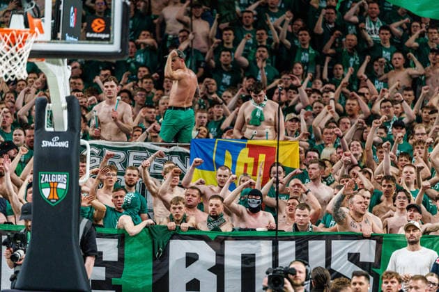 Zalgiris Kaunas and Istanbul Fenerbahce meet in Euroleague game in Kaunas Kaunas Lithuania 2026 05 06, Kaunas Kaunas Lithuania  Copyright: xErikasxOvcarenkox