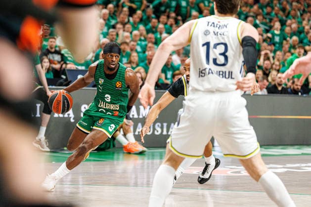 Zalgiris Kaunas and Istanbul Fenerbahce meet in Euroleague game in Kaunas Kaunas Lithuania 2026 05 06, Kaunas Kaunas Lithuania  Copyright: xErikasxOvcarenkox