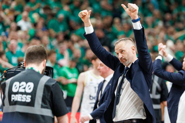 Zalgiris Kaunas and Istanbul Fenerbahce meet in Euroleague game in Kaunas Kaunas Lithuania 2026 05 06, Kaunas Kaunas Lithuania  Copyright: xErikasxOvcarenkox